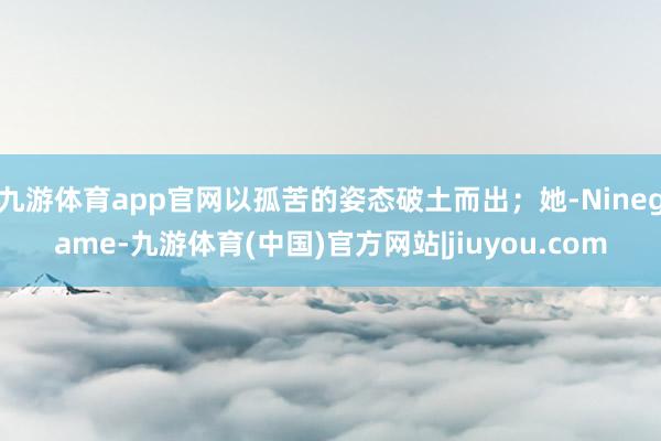 九游体育app官网以孤苦的姿态破土而出；她-Ninegame-九游体育(中国)官方网站|jiuyou.com